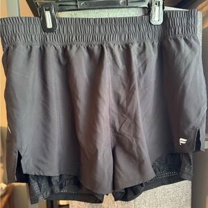Fabletics Black Women’s Running Shorts